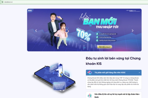 trang chứng khoán uy tín