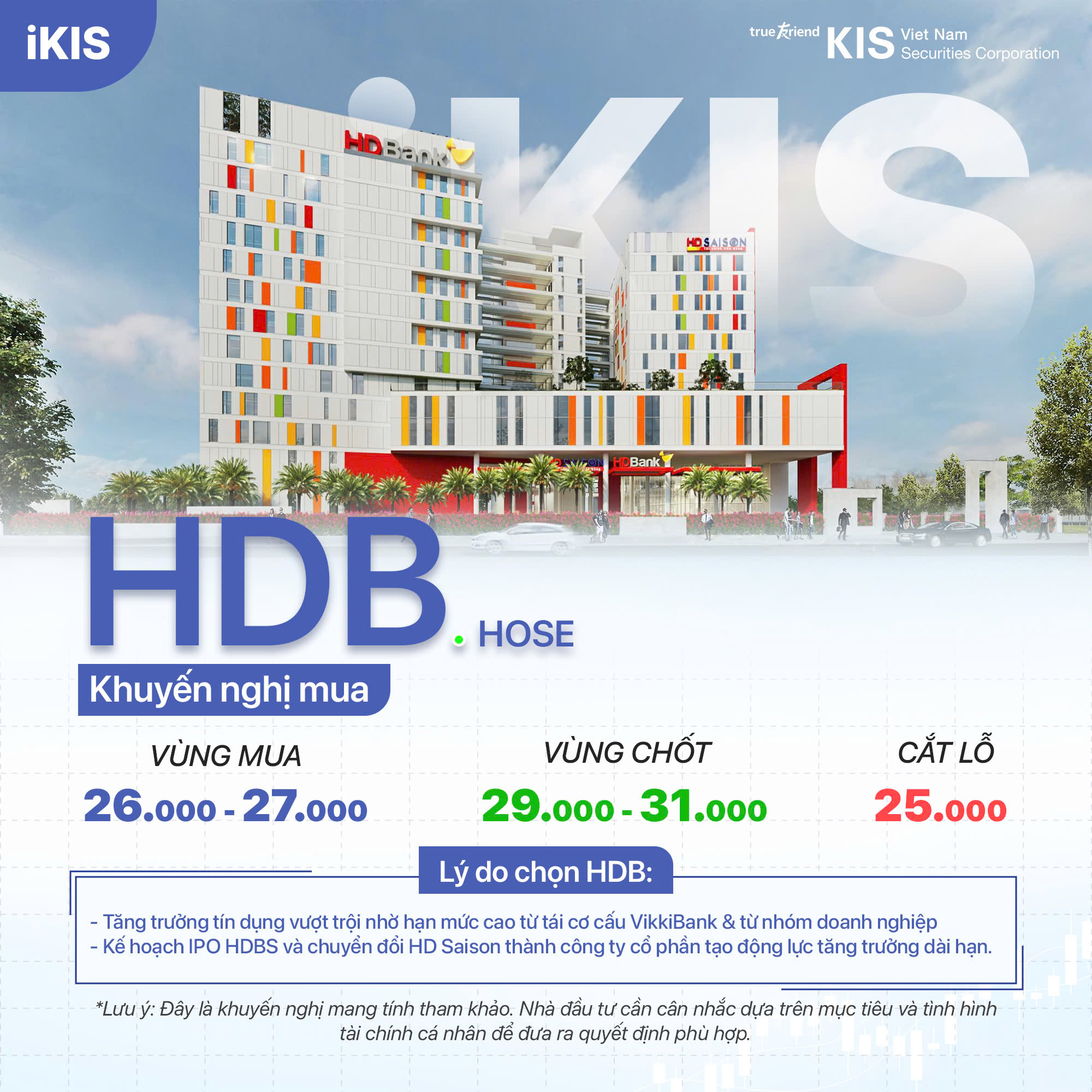 cổ phiếu HDB